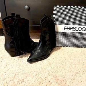 Foxblood Fringe Cowboy boots